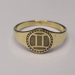 Gemini Ring, Love-Friendship gift, Personality parallel, Star Sign Rings, Gemini Constellation Ring, Astrology Rings, Horoscope Gifts Ring