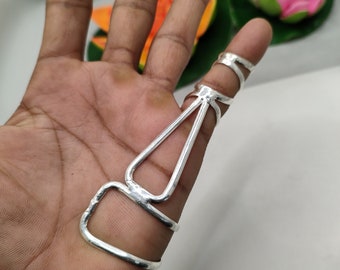 Anillo de férula MCP para pulgar, anillo de soporte para palma de dedo meñique, férula para articulación de silla de montar, soporte para dedo con artritis, férula para articulación IP, hiperextensión MCP