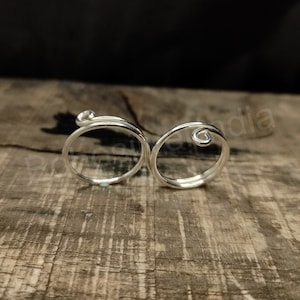 Buddy Splint Ring, Two finger Buddy ring, Chunky Ring, Sterling Silver, Rheumatoid Arthritis Buddy Splint, RA Two finger Ring, Silver Splint