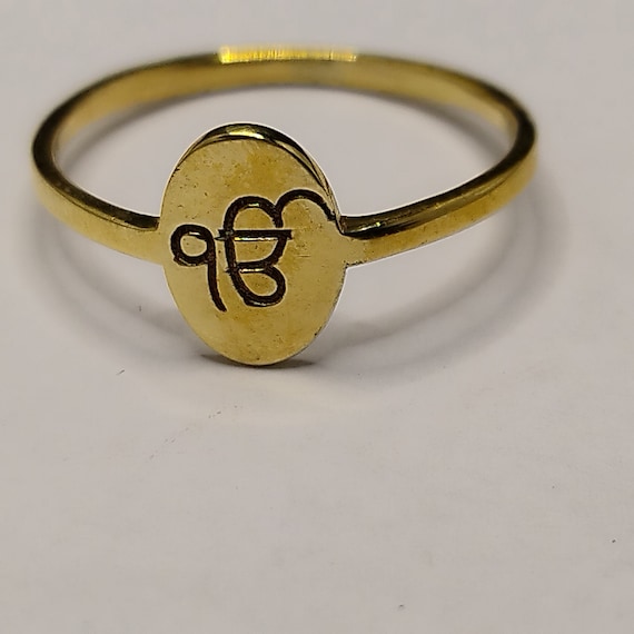 🐕 Big deals! 1 Gram Gold Plated Om On Red Stone Finely Detailed Design Ring  for Men - Style B356 only at ₹3150.00 Hurry. … | Ring designs, Red stone,  Rings for men