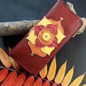 CARTERA MANDALA cartera colorida, cartera espiritual, cartera mandala