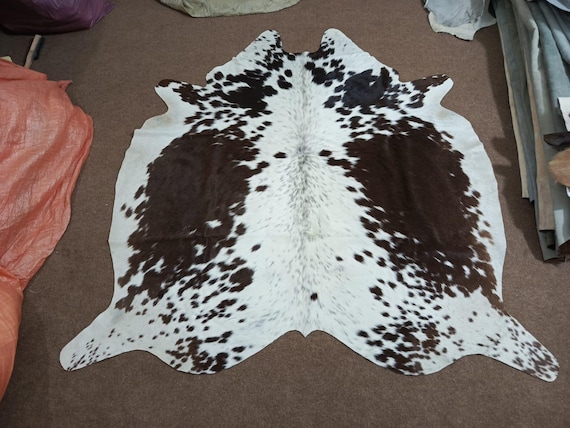 Natural Cowhide Rug Real Leather | Unique Hair on Hide | Assorted Patterns and Colors