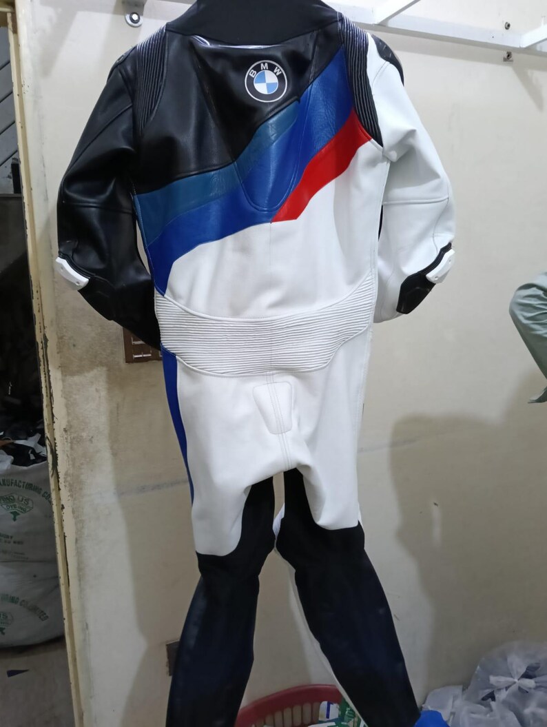 Tyco Racing Jacket BMW Motorrad TYCO Racing Suit: CE Armored Leather Biker Gear - Etsy