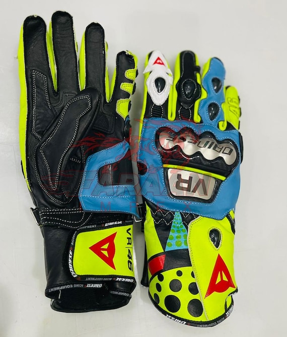 ダイネーゼ グローブ GUANTO 4-STROKE VR46　V.ロッシ Dainese Full Metal 6 VR46 Replica Gloves - RevZilla
