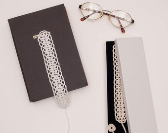 Crochet Butterfly Bookmark | Handmade Cotton Lace Book Accessory