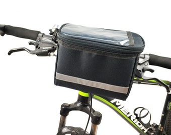 Fahrradtasche vorne, wasserdichte reflektierende Fahrradlenkertasche