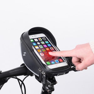 EBike Phone Holder – Beetle Phone Bag for Large Diameter Bike