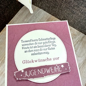 Jugendweihegeschenk, Explosionsbox, Geldgeschenk zur Jugendweihe/Kommunion/Konfirmation Bild 10