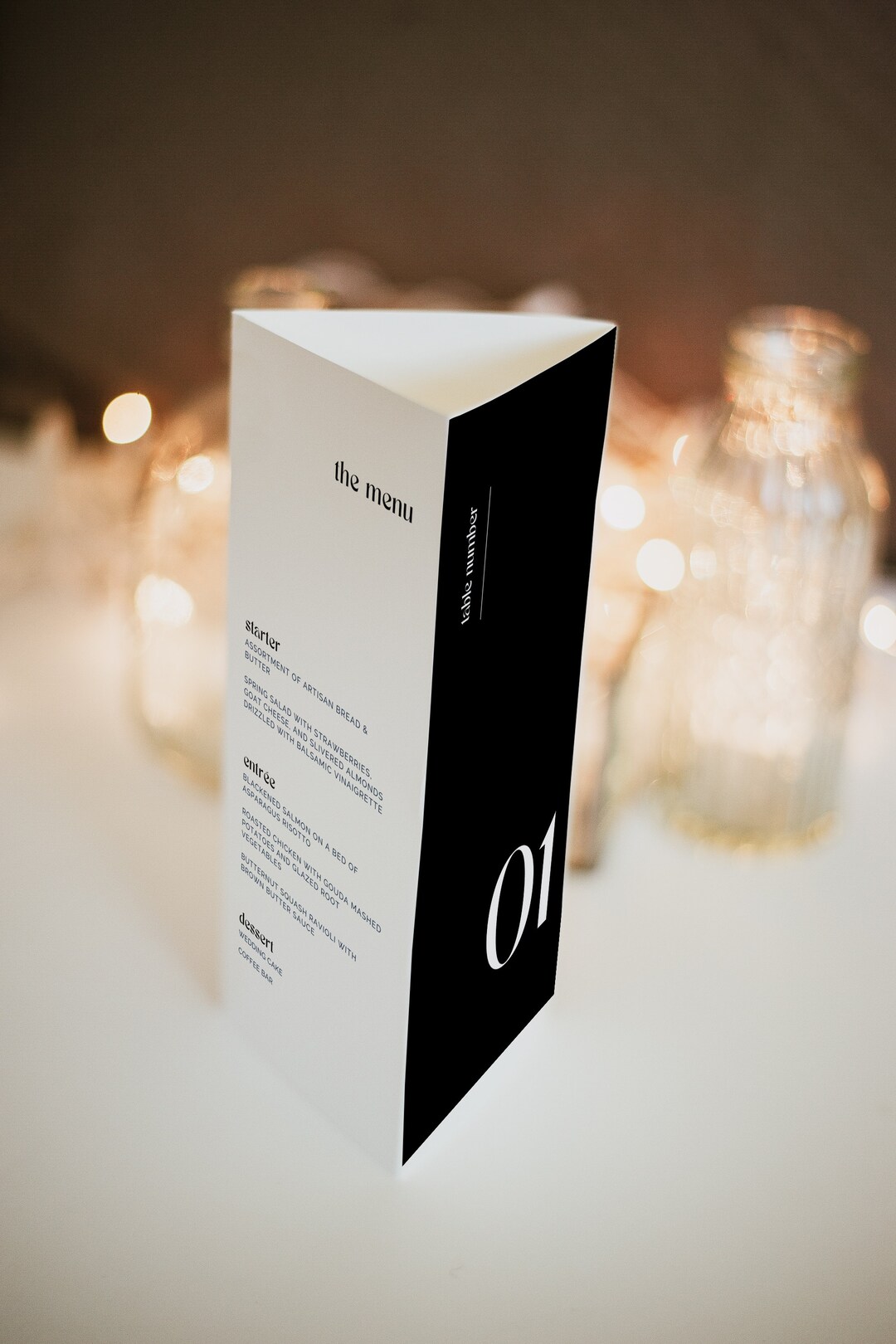 Wedding Trifold Table Numbers | Printable Table Numbers | Editable ...