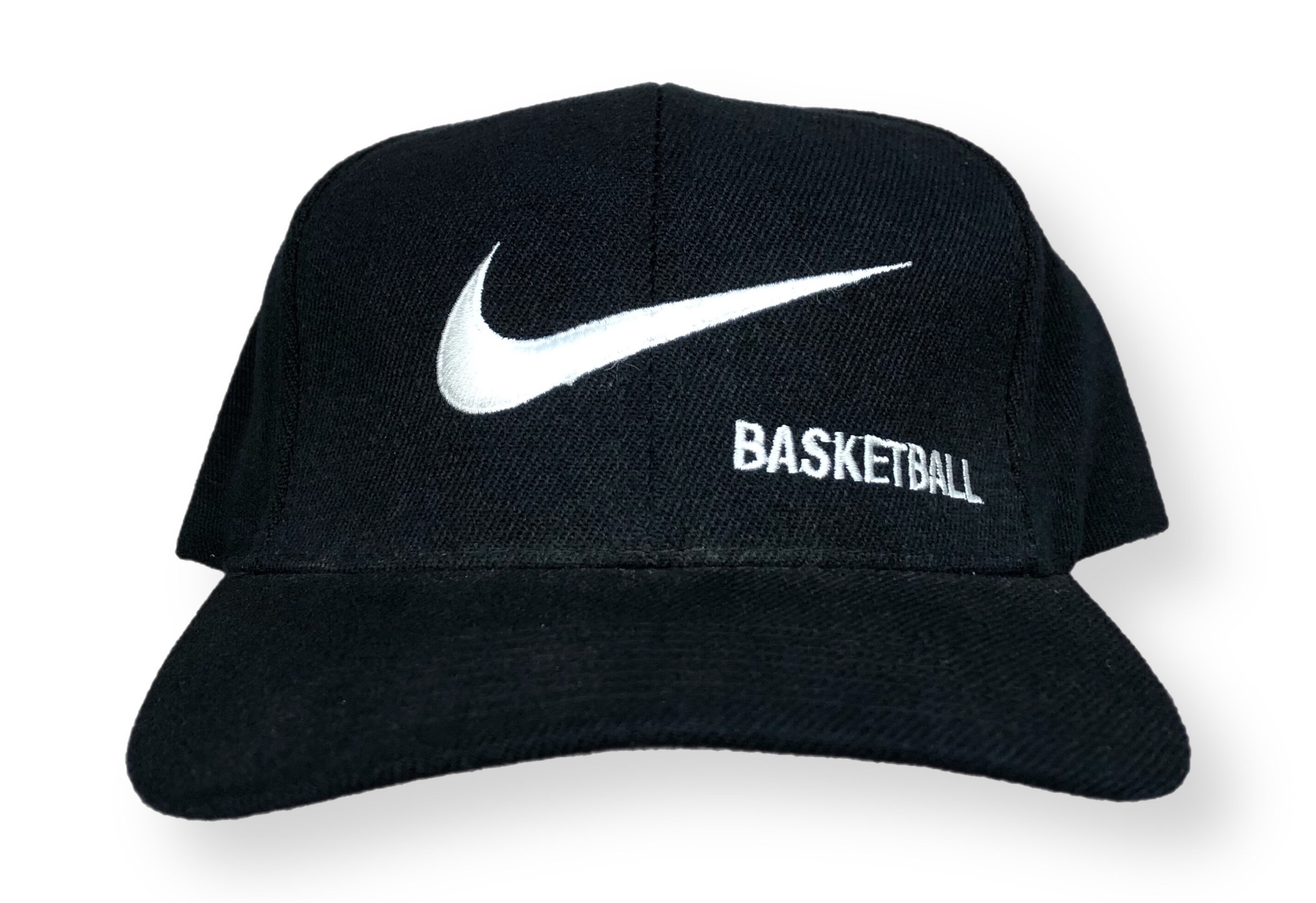 y*n様 90s nike cap Vintage 90s Nike Center Swoosh Cap Check Spell Out Rap Hip