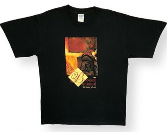 Vintage 2005 Brookside Art Festival “Valerie Wilson” Painting Graphic T-Shirt Size Large