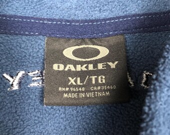 メンズウェア 90s Oakley fleece vest navy L y2k ランキング2025 90s y2k L navy vest fleece Oakley メンズ