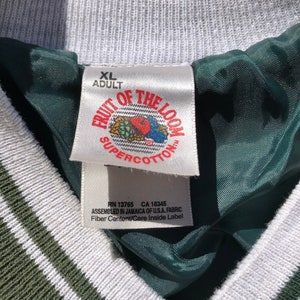 Vintage 90s Northern Arizona Academy Graphic Button Up Varsity Jacket Sweatshirt Size Large/XL image 3