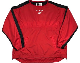 Vintage Starter Detroit Red Wings Half Zip Pullover Jacket