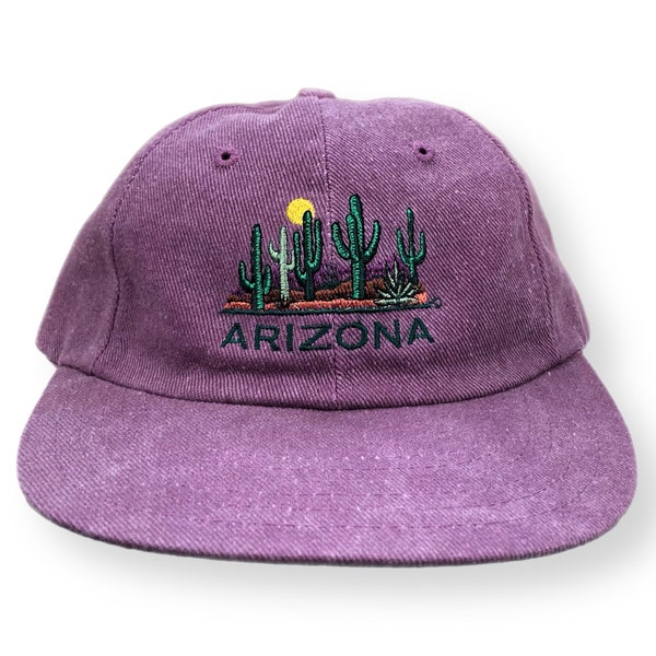 Vintage 90s San Segal Sportswear Arizona Embroidered Destination/Souvenir Style Strap Back Hat Cap