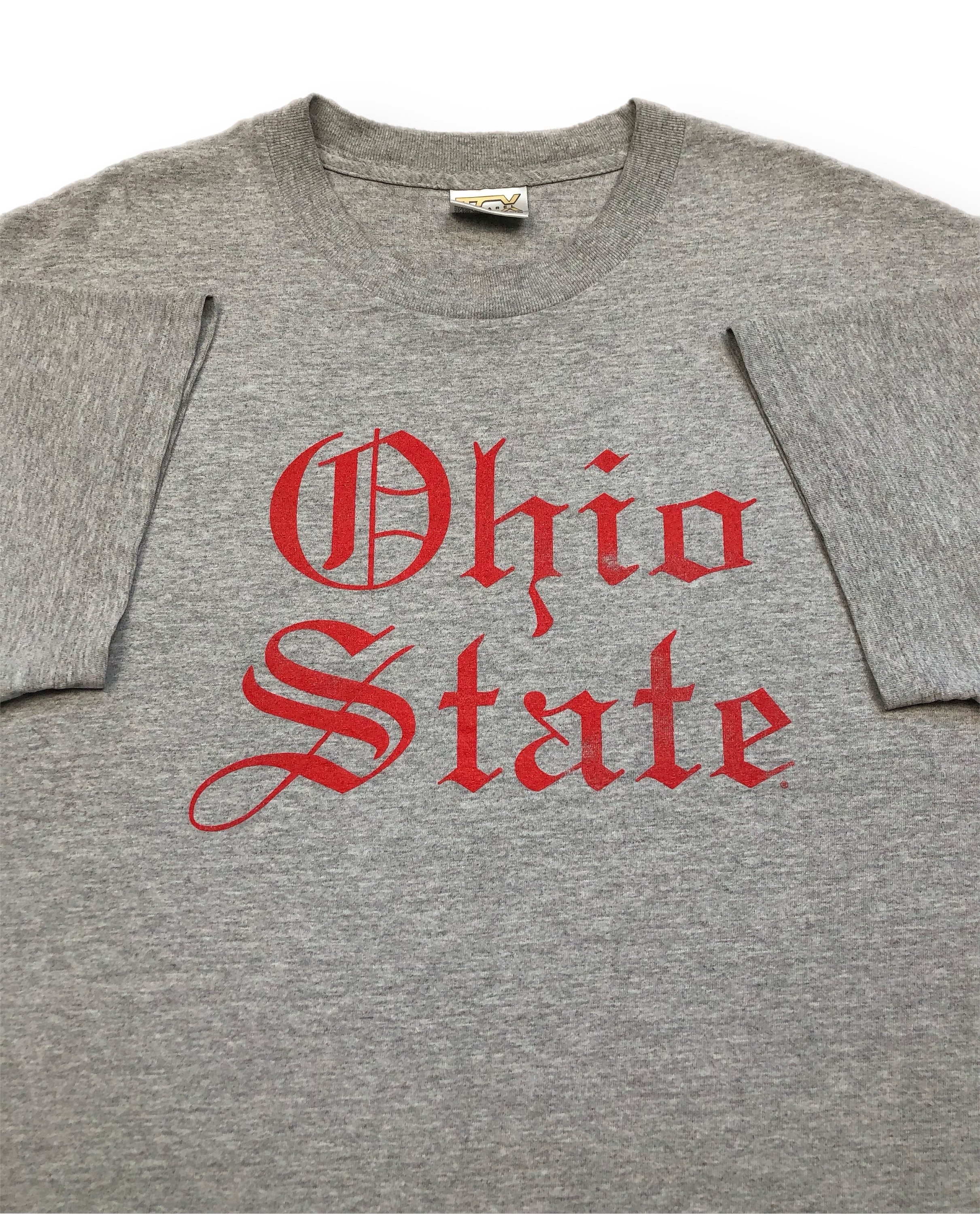 Men's Nike Gray Ohio State Buckeyes Old English T-Shirt
