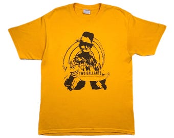 90年代ヴィンテージ チャゲ＆アスカ バンドTシャツ：日本のデュオ