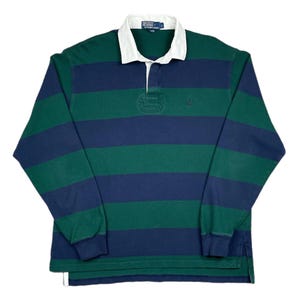 Vintage Polo Rugby Shirt Ralph Lauren - Etsy