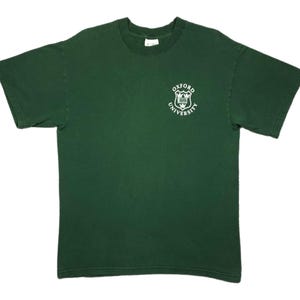 Vintage 90s Oxford University England Collegiate Graphic T-Shirt Size Medium/Large