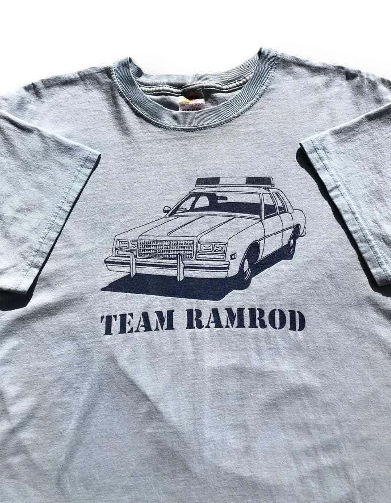 Vintage 2001 Super Troopers Ramrod Funny Movie Promo Graphic T-Shirt Size Large image 2