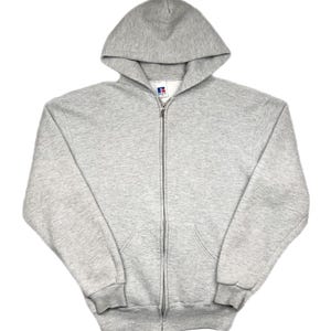 Vintage 80s Jerzees Russell Athletic Zipper Hoodie