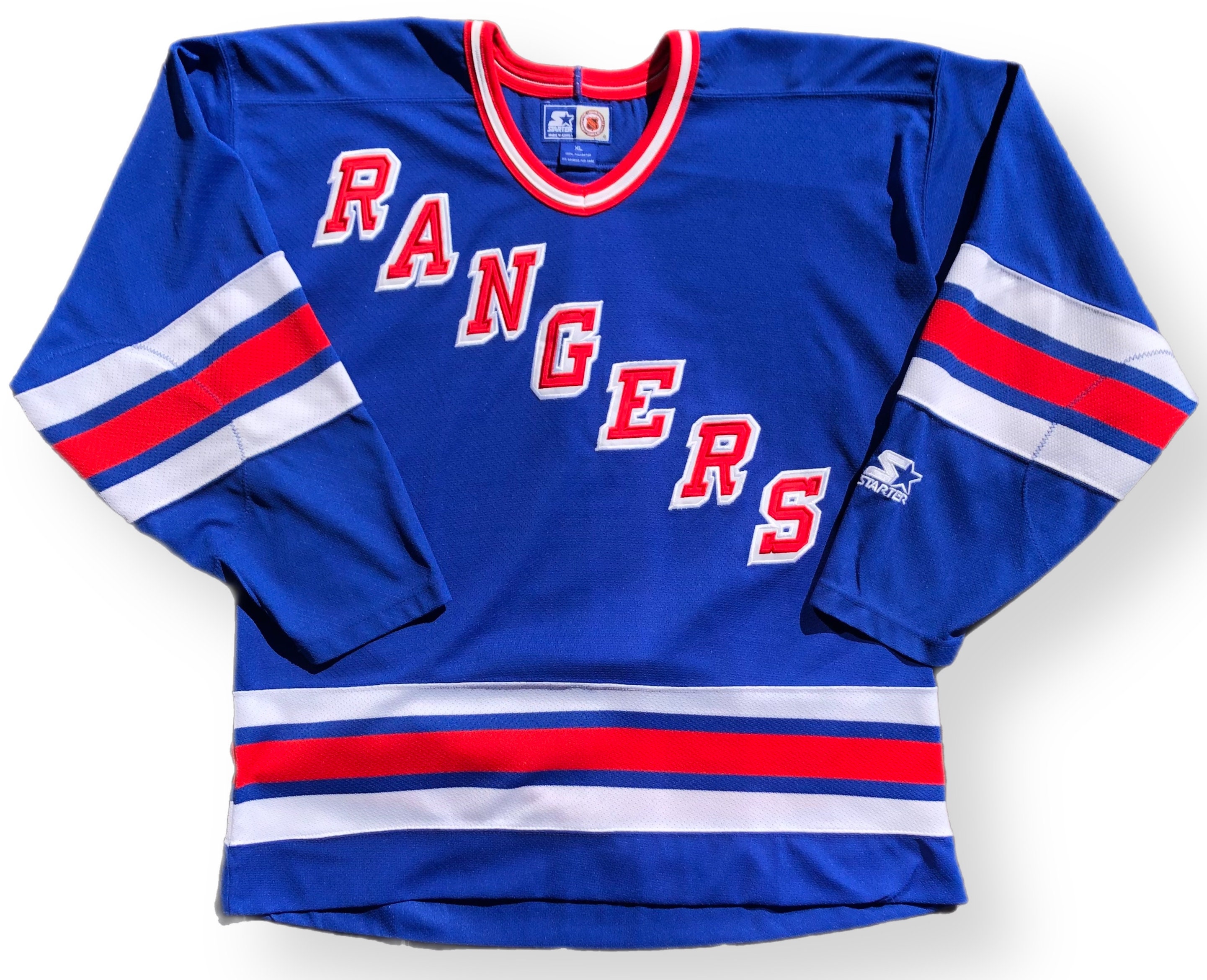 70s 80s Vintage New York Rangers Nhl Hockey Rawlings Jersey 