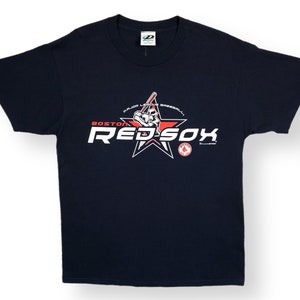 Vintage 2004 Dynasty Boston Red Sox MLB Baseball Graphic T-Shirt Size Medium/Large