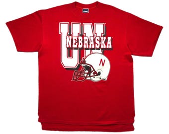 ヴィンテージ 80 年代 大学 ネブラスカ コーンハスカーズ キッキン