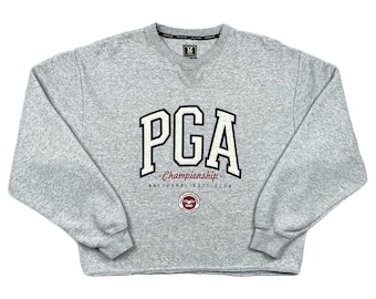 Vintage 2005 PGA Championship Baltusrol Golf Club Cropped Sweatshirt (Medium)