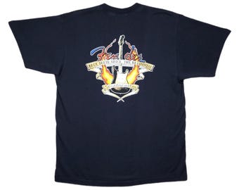 Camiseta con gráfico de guitarra Fender Stratocaster vintage de los 90 (talla grande/extragrande)