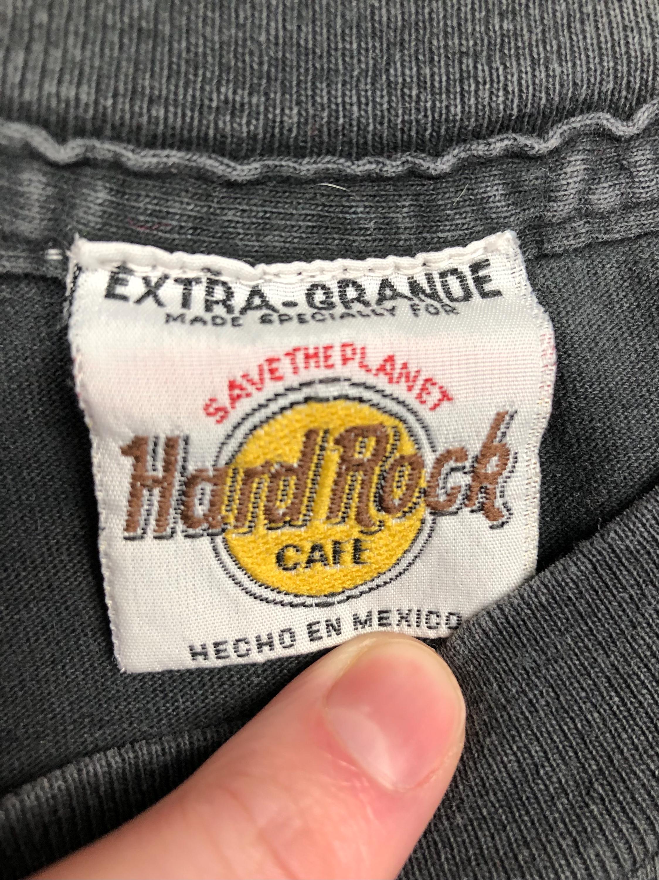 Vintage 90s Hard Rock Cafe Acapulco Sleeveless Graphic T-shirt (XL 