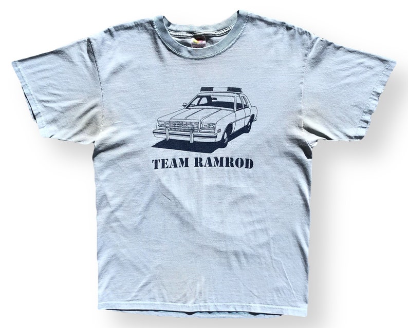 Vintage 2001 Super Troopers Ramrod Funny Movie Promo Graphic T-Shirt Size Large image 1