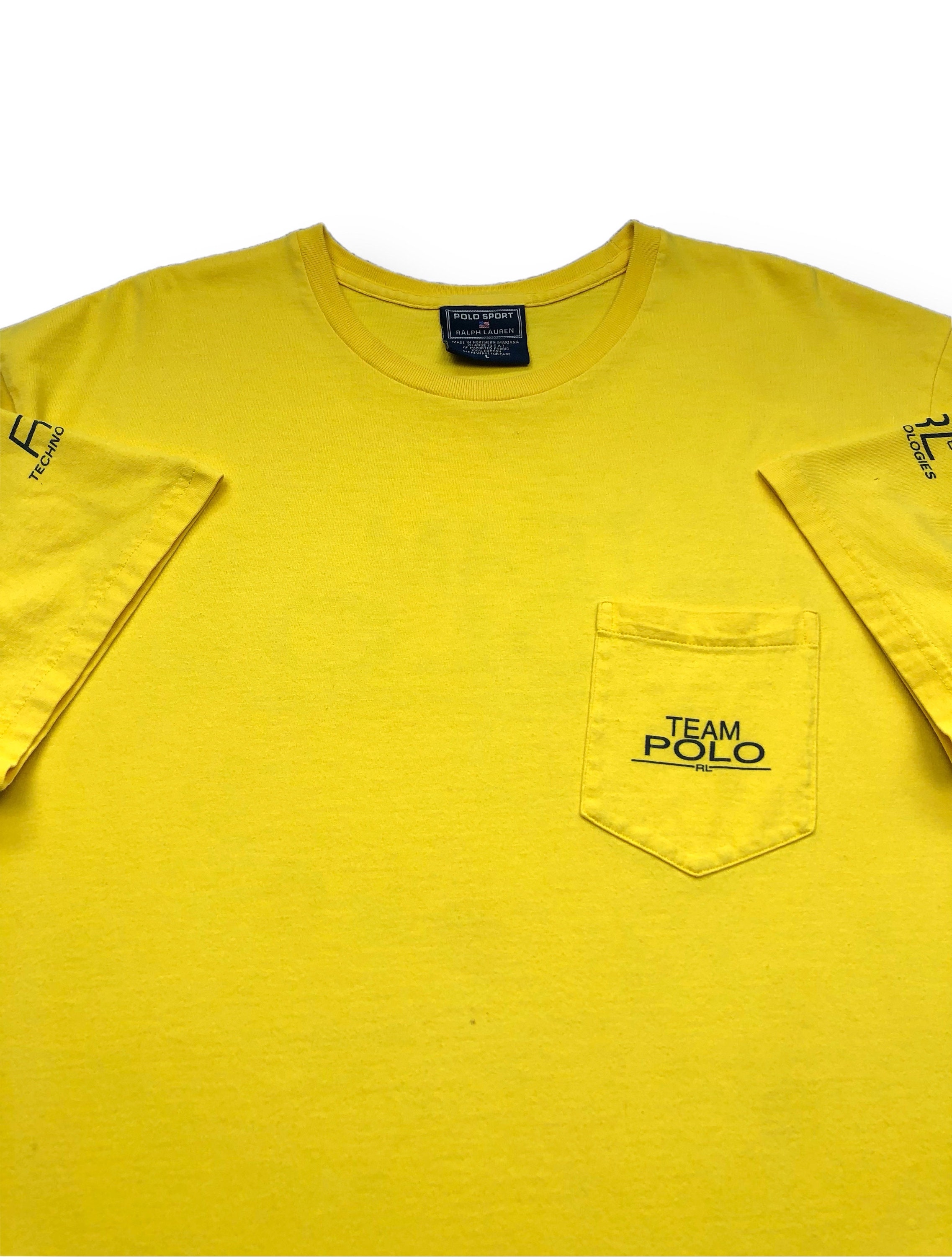Vintage 90s Polo Sport Ralph Lauren “team Polo” Double Sided