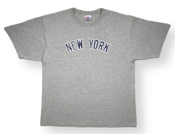 Vintage 90s Majestic New York Yankees Baseball Derek Jeter #2 MLB 