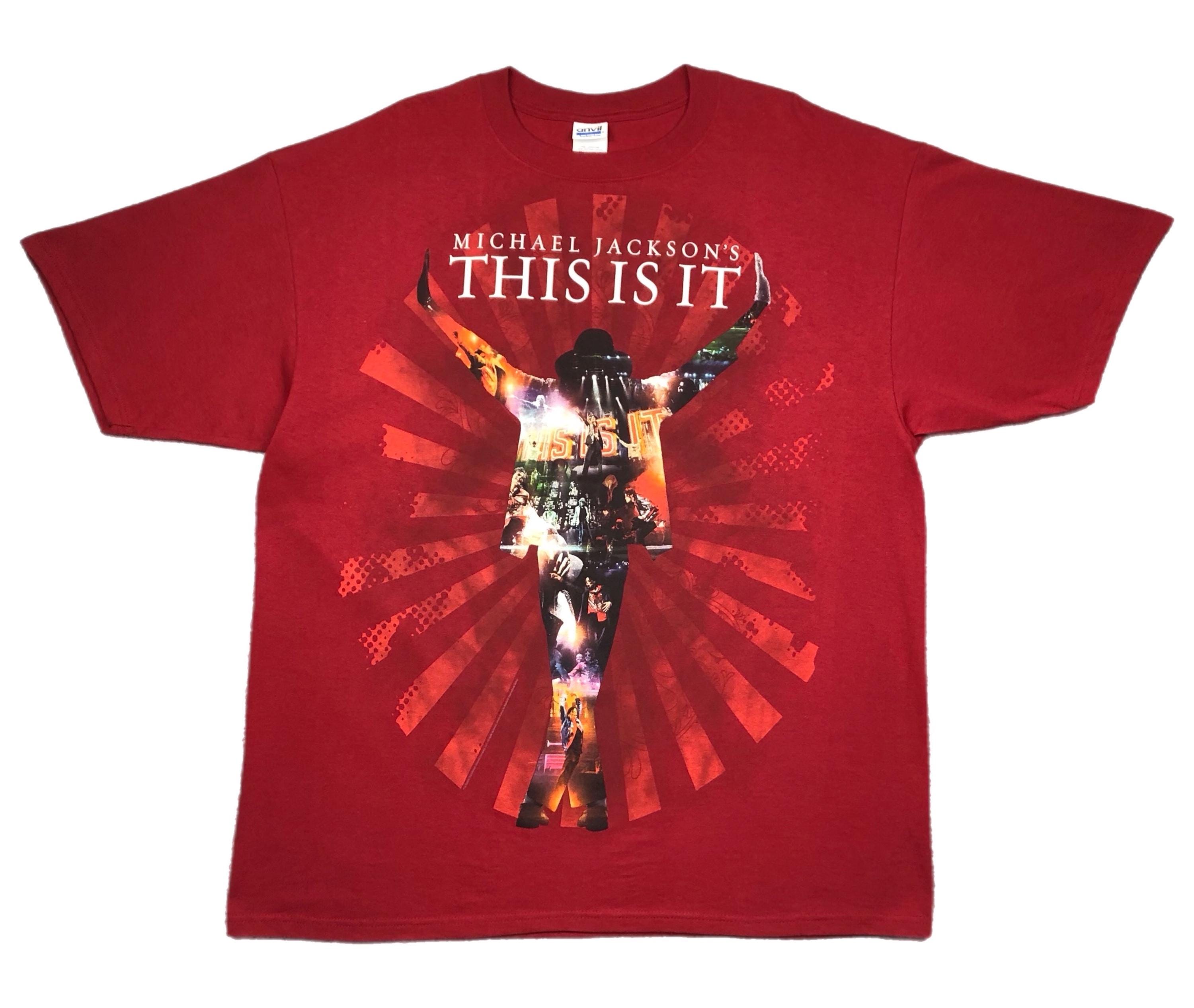 Michael Jackson 2009 ツアーTシャツ THIS IS IT Michael Jackson This Is It Tour Merch T-shirt London 2009