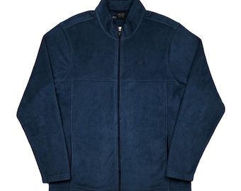 Vintage 90s/y2k Oakley Software Navy Blue Full Zip