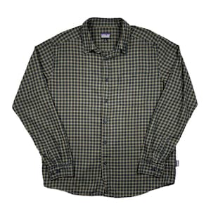 Patagonia Vintage Flannel Shirt - Etsy