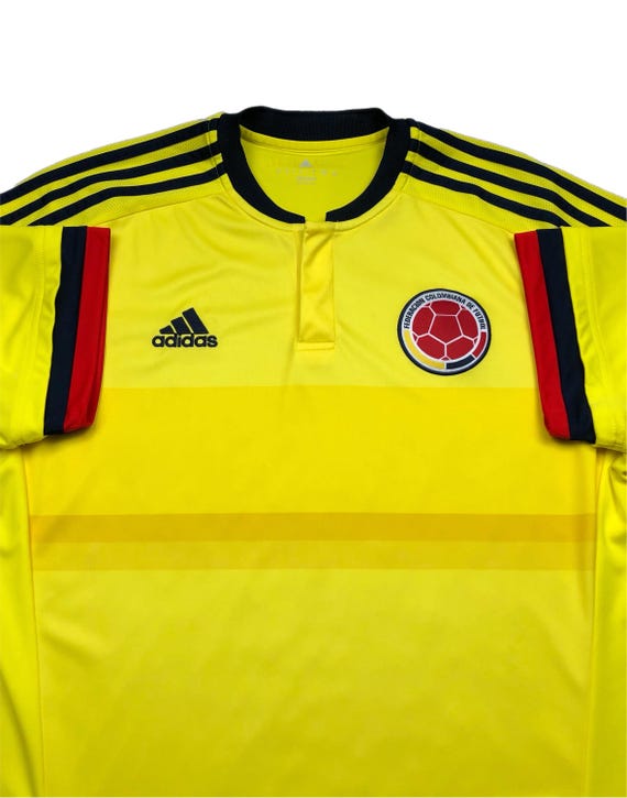 2015 コロンビア代表　ファルカオ　アディダスオフィシャル　ユニフォーム 2015 Adidas Columbia National Soccer Team Home Jersey/football Kit