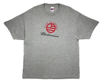 Vintage 90's Budweiser Superfest Beer White T Shirt Size L - Etsy