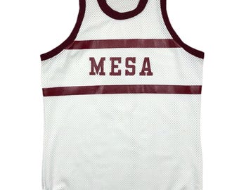 Vintage 80s Mesa State University Mesh Jersey (Size Large)
