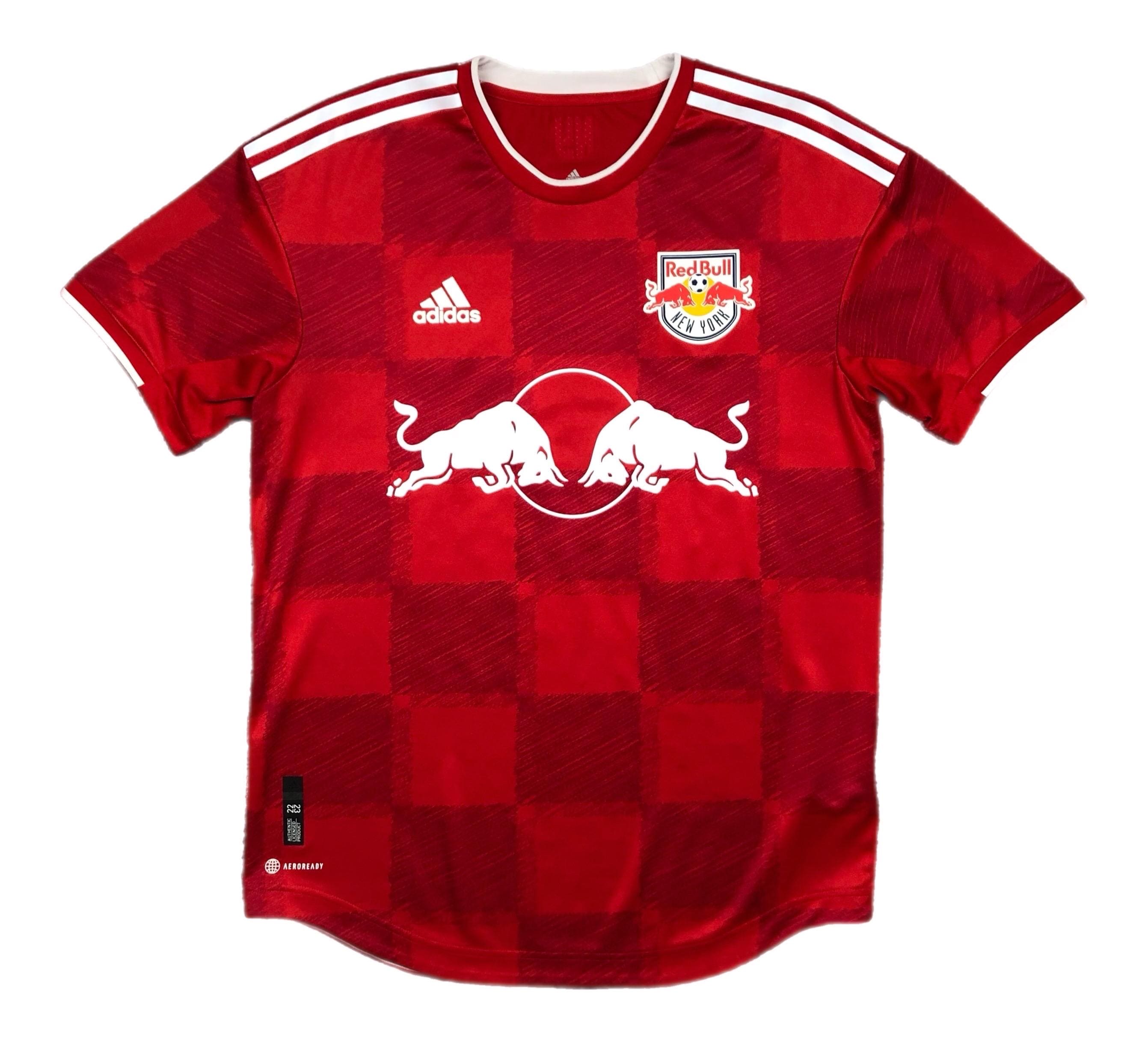 Adidas New York Red Bulls Away Soccer Jersey (medium/large) - Etsy
