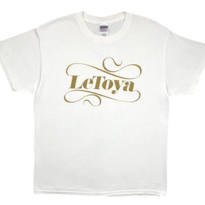 Vintage 90s/Y2K LeToya Luckett R&B Singer/Destiny’s Child Grammy Award Winner Graphic T-Shirt Size Large