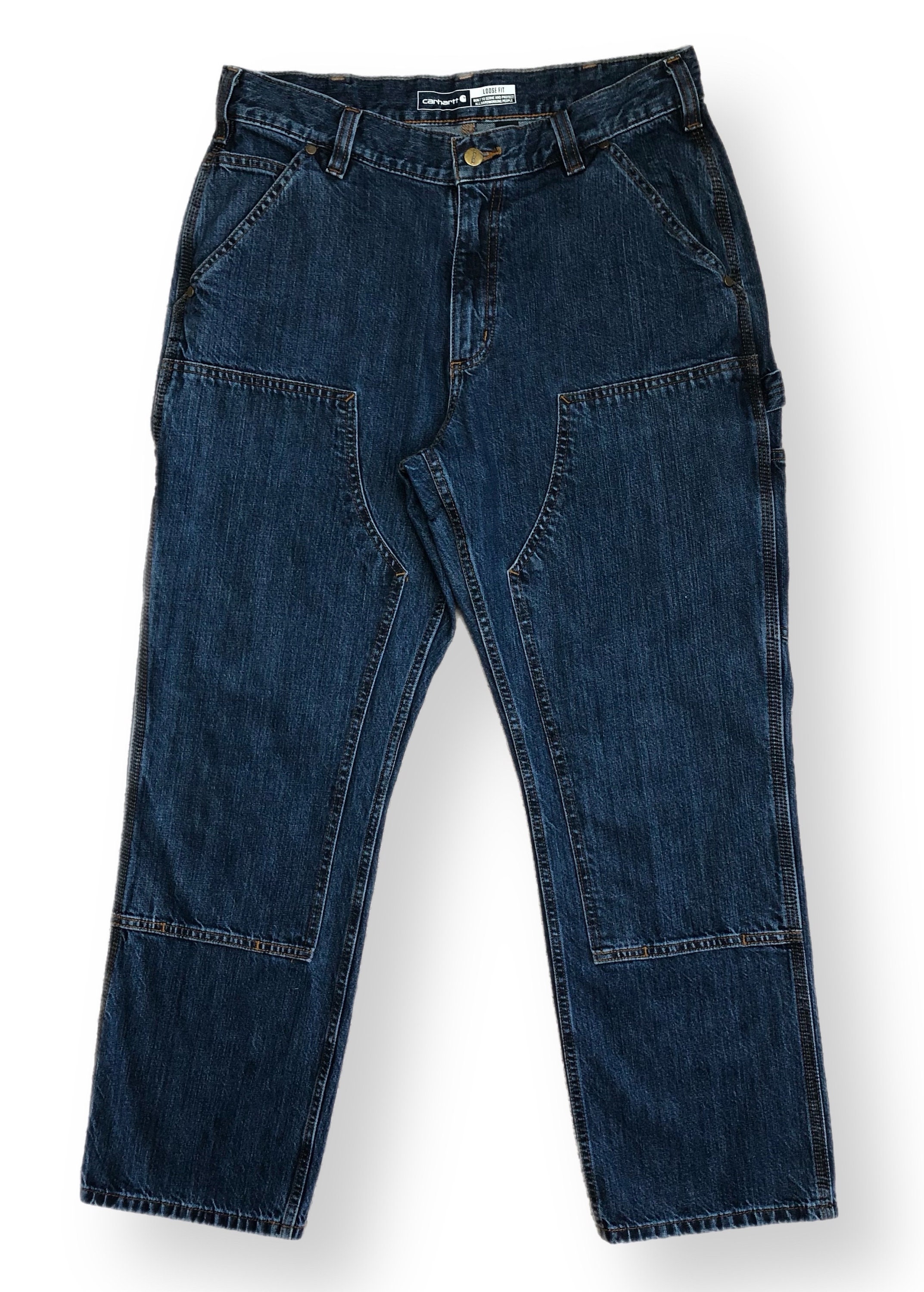 Carhartt Double Knee Jeans 30 - Etsy Carhartt Double Knee Jeans 30 - Etsy