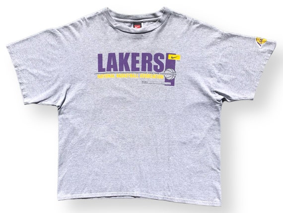 Vintage 90s/00s Nike Los Angeles Lakers Basketbal… - image 1