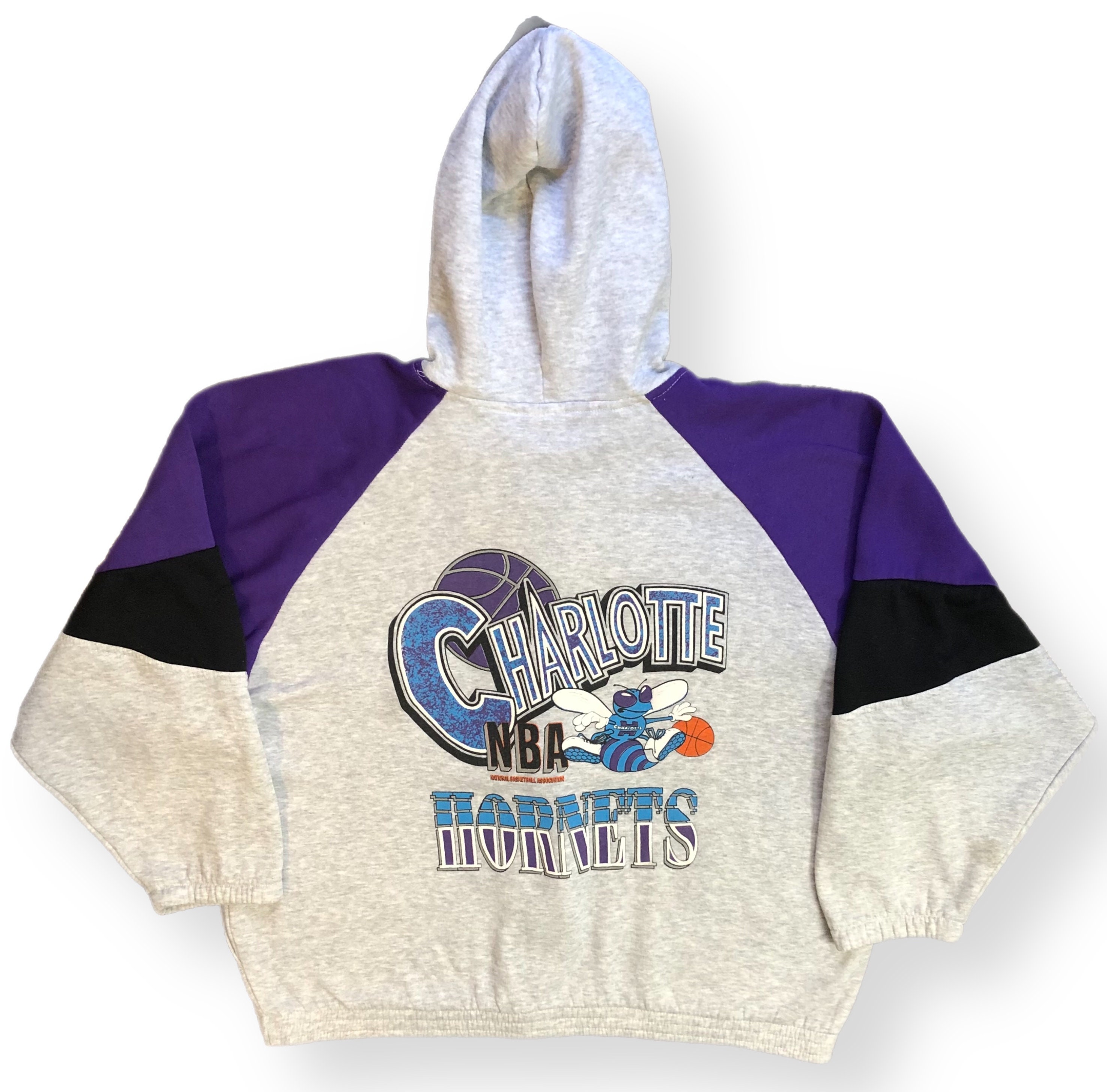 Vintage NBA (Nutmeg) - Charlotte Hornets Single Stitch T-Shirt 1990s Large
