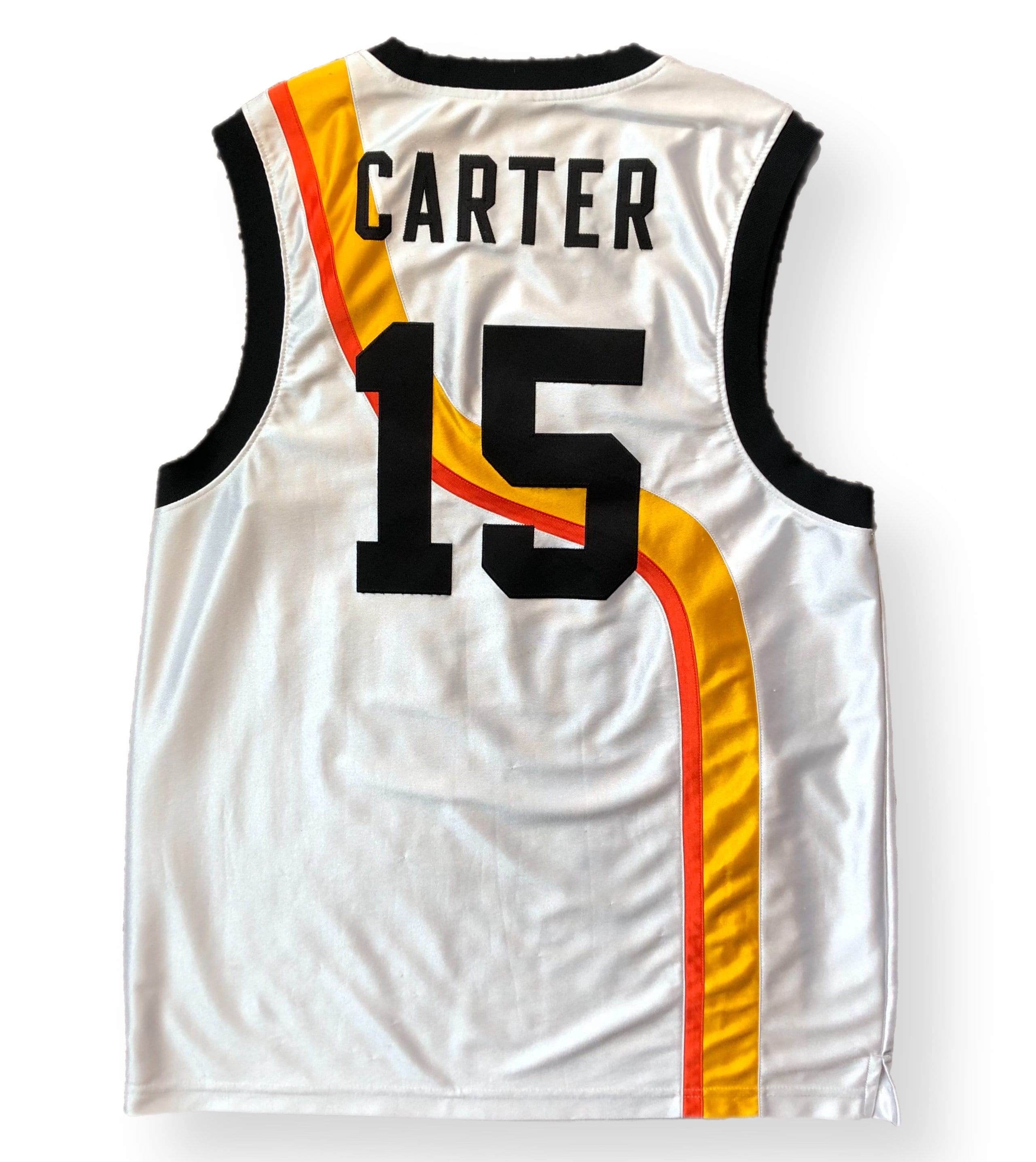 Vince Carter #15 Roswell Rayguns Basketball Jersey New Sewn White