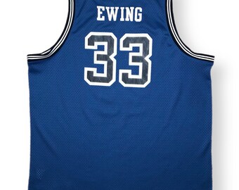 Vintage 90s Nike Team Georgetown University Hoyas Blue