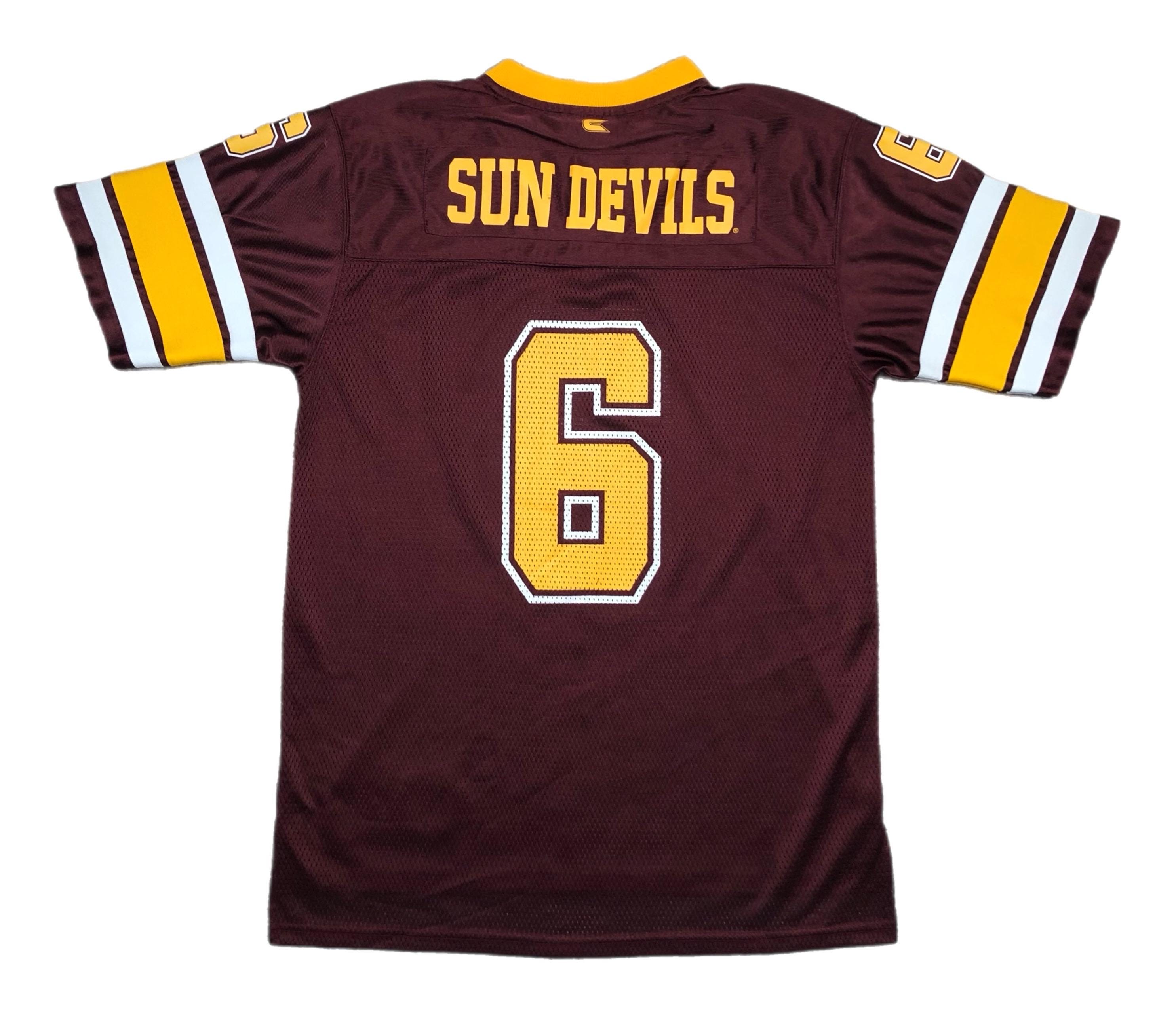 Vintage 90s Arizona State Sun Devils Mesh Football Jersey (youth