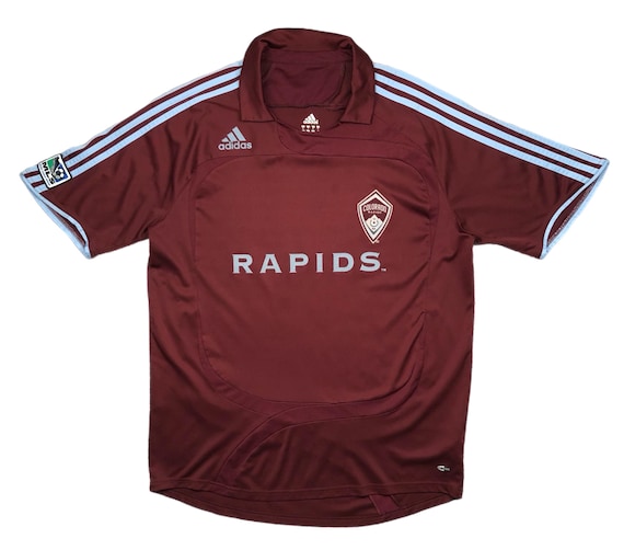Vintage 2006 Adidas Colorado Rapids Soccer Team MLS Home Jersey/Kit Size XL