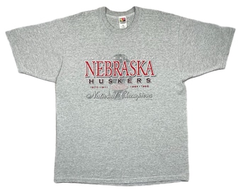 ヴィンテージ 80 年代 大学 ネブラスカ コーンハスカーズ キッキン